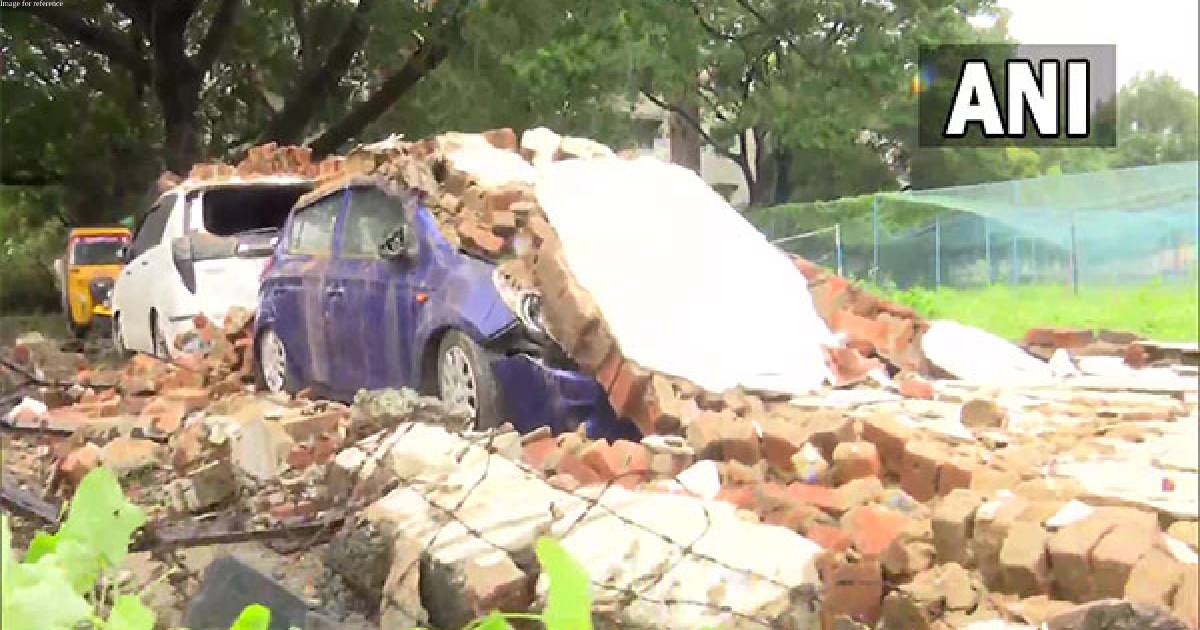 Cyclone Mandous: Wall collapses as Chennai reports waterlogging